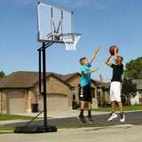 NNEDSZ Height-Adjustable Basketball Portable Hoop for Kids and Adults