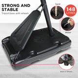 NNEDSZ Portable Basketball Hoop System 2.3 to 3.05m for Kids & Adults