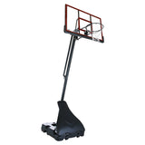 NNEDSZ Portable Basketball Ring Stand w/ Adjustable Height Ball Holder