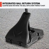 NNEDSZ Portable Basketball Ring Stand w/ Adjustable Height Ball Holder