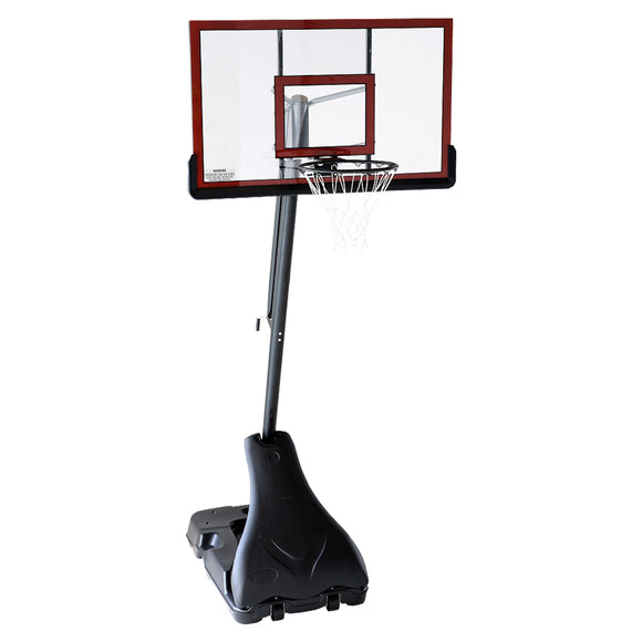 NNEDSZ Portable Basketball Ring Stand w/ Adjustable Height Ball Holder