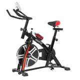 NNEDSZ Home Gym Flywheel Exercise Spin Bike - Black