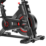 NNEDSZ IS-500 Heavy-Duty Exercise Spin Bike Electroplated - Black
