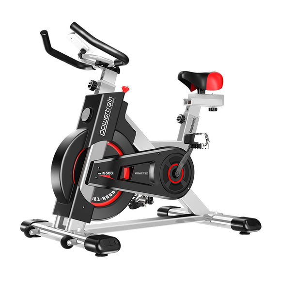 NNEDSZ IS-500 Heavy-Duty Exercise Spin Bike Electroplated - Silver