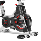 NNEDSZ IS-500 Heavy-Duty Exercise Spin Bike Electroplated - Silver