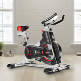 NNEDSZ IS-500 Heavy-Duty Exercise Spin Bike Electroplated - Silver