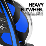 NNEDSZ Home Gym Flywheel Exercise Spin Bike - Blue