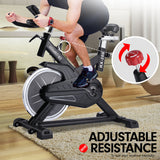 NNEDSZ RX-200 Exercise Spin Bike Cardio Cycling - Black