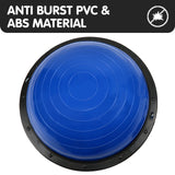NNEDSZ Fitness Yoga Ball Home Gym Workout Balance Trainer Blue
