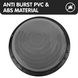 NNEDSZ Fitness Yoga Ball Home Gym Workout Balance Trainer Grey