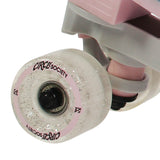 NNEDSZ Circle Society Adjustable Kids Quad Roller Skates In Cotton Candy