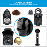 NNEDSZ Homemaid 3-in-1 Cm511hm Coffee Multi Capsule Pod Machine