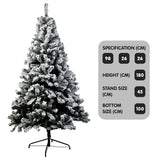 NNEDSZ Christabelle Snow-Tipped Artificial Christmas Tree 1.8m - 850 Tips