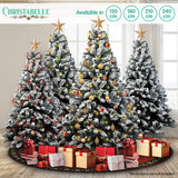 NNEDSZ Christabelle Snow-Tipped Artificial Christmas Tree 2.1m 1200 Tips