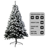 NNEDSZ Christabelle Snow-Tipped Artificial Christmas Tree 2.4m 1500 Tips