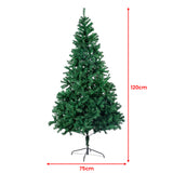 NNEDSZ Christabelle Christmas Tree Decor 1.2m Xmas Decorations - 300 Tips Green