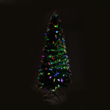 NNEDSZ Christabelle 1.2m Enchanted Pre Lit Fibre Optic Christmas Tree Stars Xmas Decor