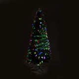 NNEDSZ Christabelle 2.4m Enchanted Pre Lit Fibre Optic Christmas Tree Stars Xmas Decor