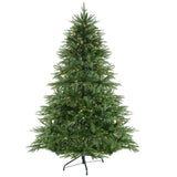 NNEDSZ Christabelle 1.2m Prelit Everglow Fir Christmas Tree with 150 LED Lights