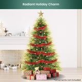 NNEDSZ Christabelle 1.2m Prelit Everglow Fir Christmas Tree with 150 LED Lights