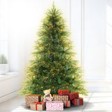 NNEDSZ Christabelle 1.2m Prelit Everglow Fir Christmas Tree with 150 LED Lights