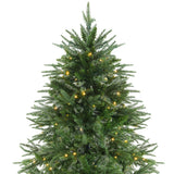 NNEDSZ Christabelle 1.8m Prelit Everglow Fir Christmas Tree With 300 Led Lights