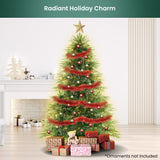 NNEDSZ Christabelle 1.8m Prelit Everglow Fir Christmas Tree With 300 Led Lights