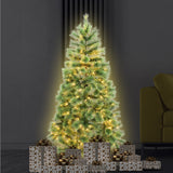 NNEDSZ Christabelle 1.2m Prelit Lumina Pine Christmas Tree With 150 Led Lights