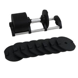 NNEDSZ Powertrain Eon Set Of Two Dial-up 36kg Adjustable Dumbbell Home Gym 9 Options