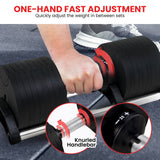 NNEDSZ Powertrain Eon Set Of Two Dial-up 36kg Adjustable Dumbbell Home Gym 9 Options