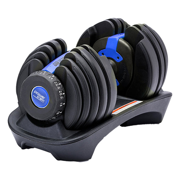 NNEDSZ  24KG Adjustable Home Gym Dumbbell - Blue