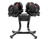 NNEDSZ 2x 24kg  Adjustable Dumbbells with Stand