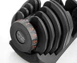 NNEDSZ 2x 40kg Adjustable Dumbbells with Stand