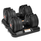 NNEDSZ 2x 20kg Gen2 Home Gym Adjustable Dumbbell
