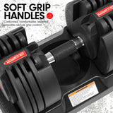 NNEDSZ 2x 20kg Gen2 Home Gym Adjustable Dumbbell