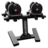 NNEDSZ Gen2 Adjustable Dumbbell Set With Pro Stand- 2 X 20kg (40kg)