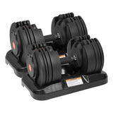 NNEDSZ Gen2 Adjustable Dumbbell Set With Pro Stand- 2 X 20kg (40kg)