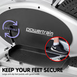 NNEDSZ 3-in-1 Elliptical Cross Trainer Exercise Bike with Resistance Bands