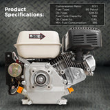 NNEDSZ Kolner 7HP Horizontal Key Shaft Q Type Petrol ENGINE - Electric Start
