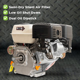 NNEDSZ Kolner 7HP Horizontal Key Shaft Q Type Petrol ENGINE - Electric Start