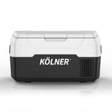 NNEDSZ Kolner 20l Portable Fridge Freezer Cooler 12/24/240v Camping Refrigerator Black