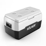 NNEDSZ Kolner 20l Portable Fridge Freezer Cooler 12/24/240v Camping Refrigerator Black