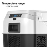 NNEDSZ Kolner 20l Portable Fridge Freezer Cooler 12/24/240v Camping Refrigerator Black
