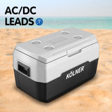 NNEDSZ Kolner 20l Portable Fridge Freezer Cooler 12/24/240v Camping Refrigerator Black