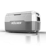 NNEDSZ Kolner 20l Fridge Freezer Cooler 12/24/240v Camping Portable Kolner Esky Refrigerator - Grey