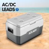 NNEDSZ Kolner 20l Fridge Freezer Cooler 12/24/240v Camping Portable Kolner Esky Refrigerator - Grey