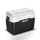 NNEDSZ Kolner 40l Fridge Freezer Cooler 12/24/240v Camping Portable Esky Refrigerator - Black