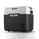 NNEDSZ Kolner 50l Fridge Freezer Cooler 12/24/240v Camping Portable Refrigerator - Black