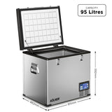 NNEDSZ Kolner 95l Portable Fridge Chest Freezer With Lcd Panel - Rv Vehicle Camping Refrigerator
