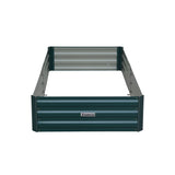 NNEDSZ Wallaroo Garden Bed 210 x 90 x 30cm Galvanized Steel - Green